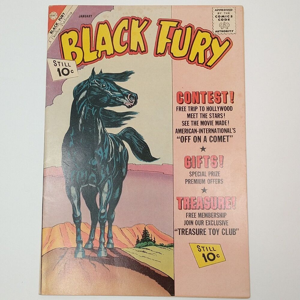 Black Fury Volume 1 #34 1962 Charlton Comics Western